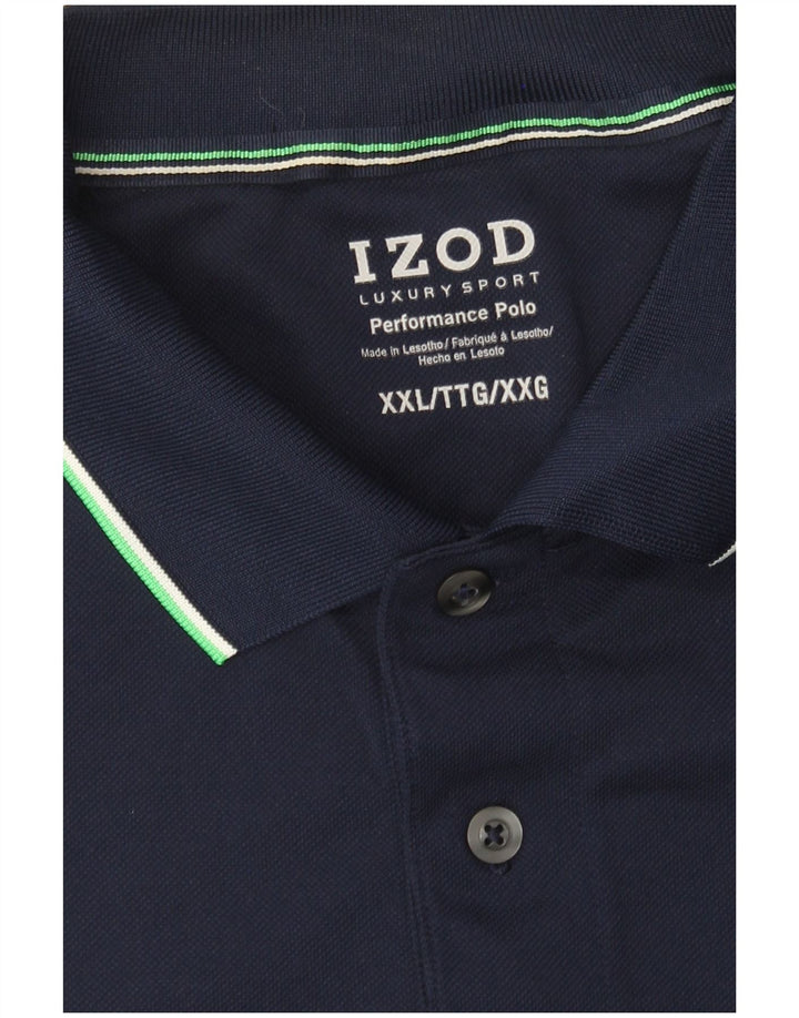 Polo Izod Hombre 2XL Azul Marino