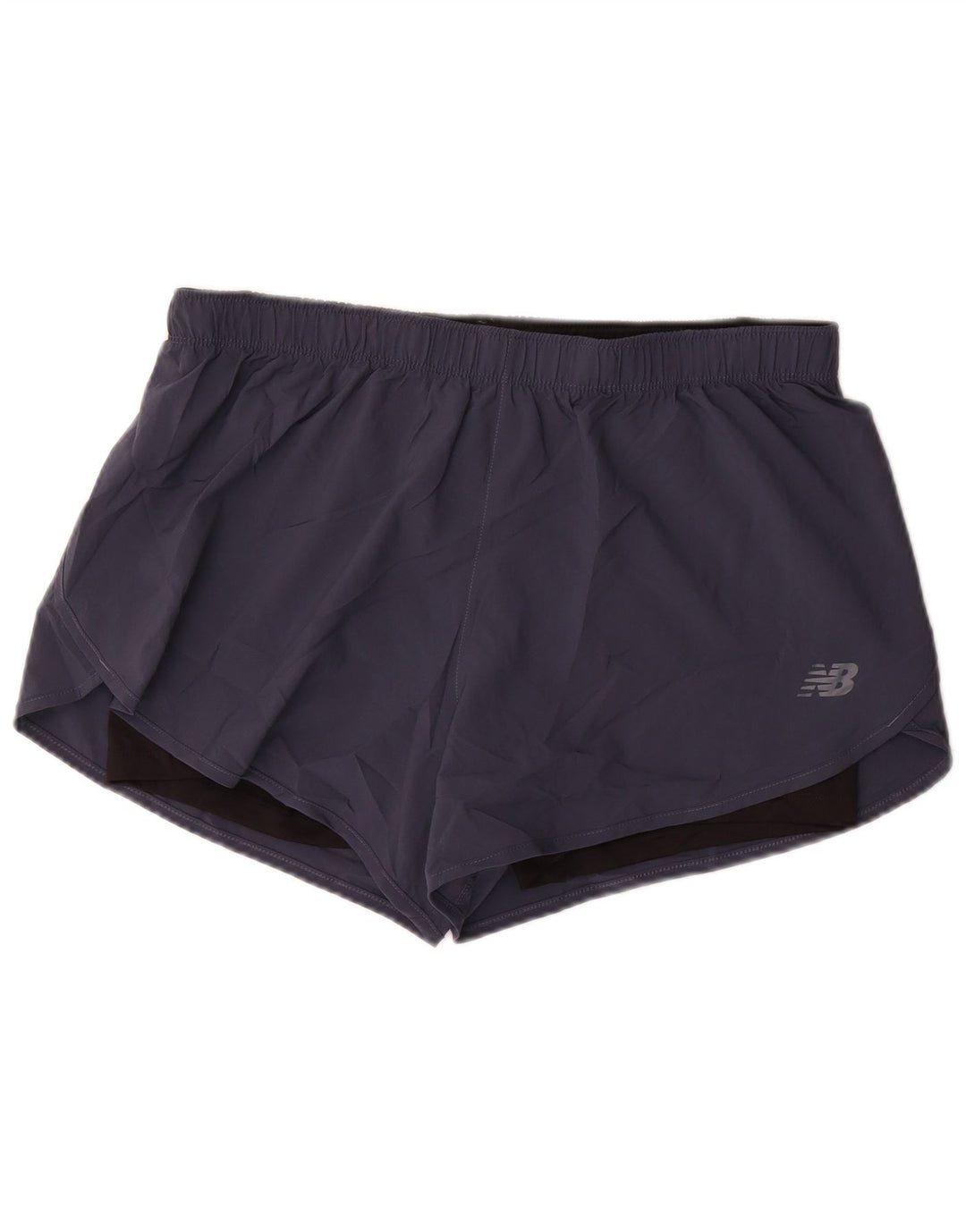 NEW BALANCE Pantalones cortos deportivos para mujer UK 46 Grande Azul marino Poliéster
