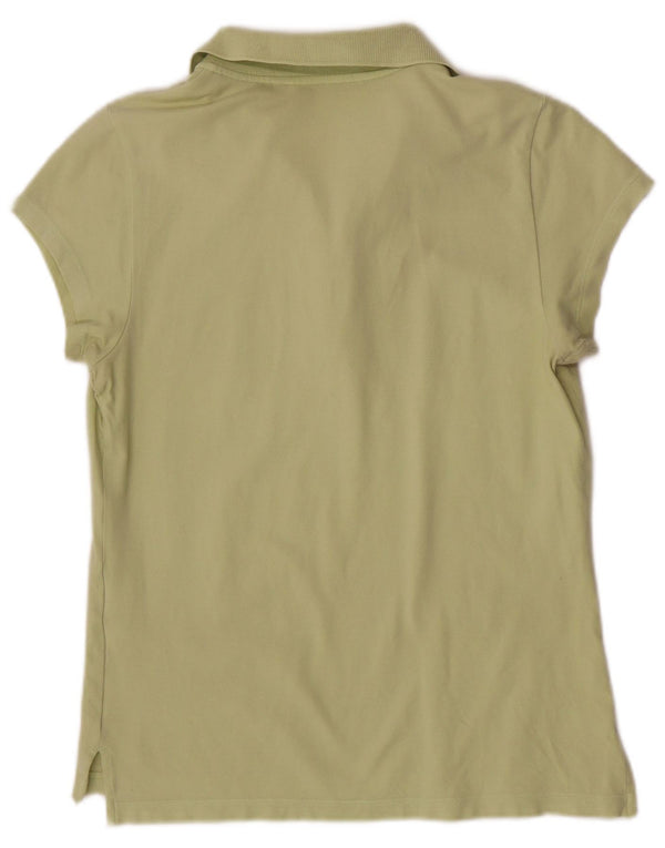 Tommy Hilfiger Polo para mujer UK 44 Grande Algodón verde
