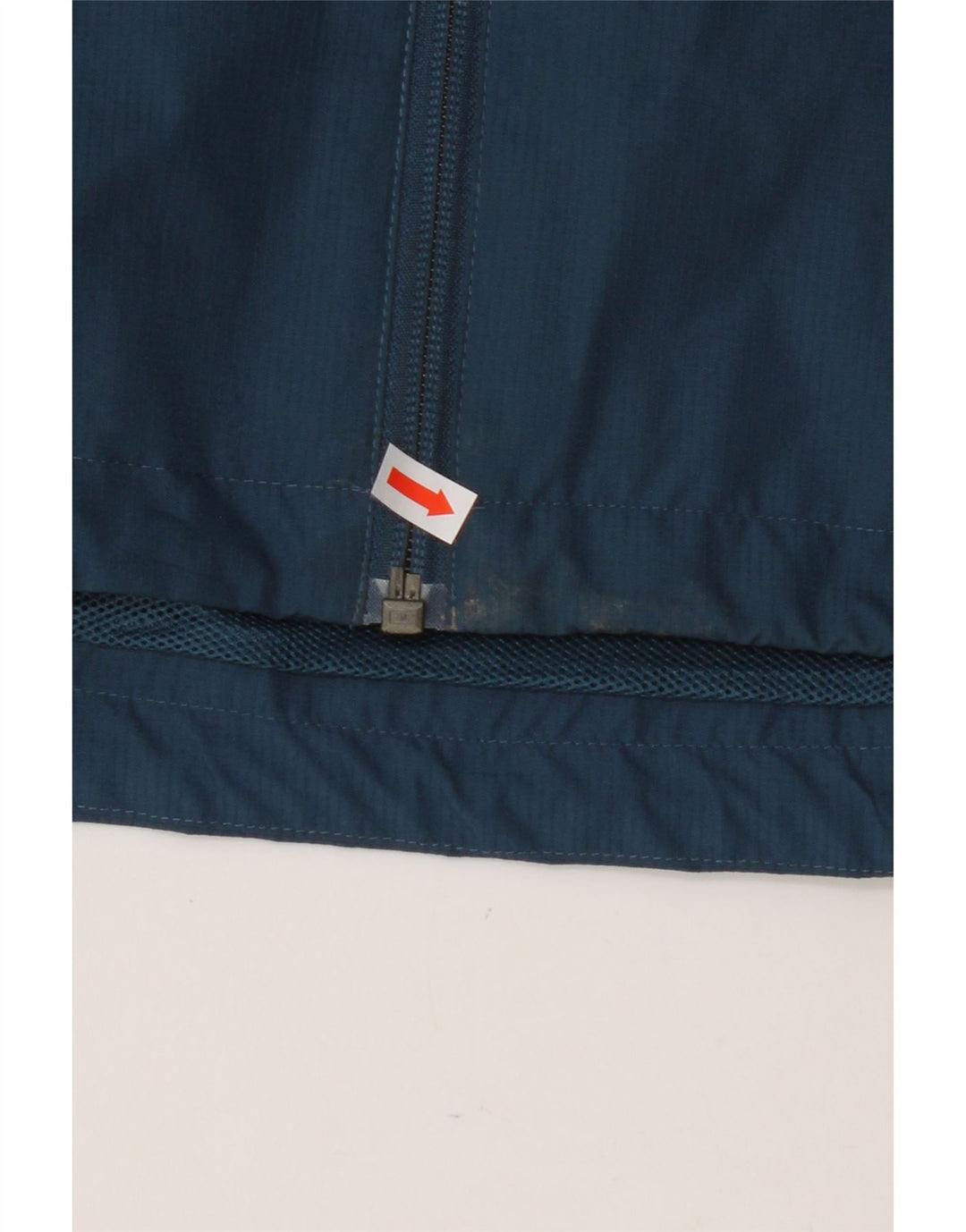 ADIDAS Boys Munster Rugby Hooded Rain Jacket 13-14 Years Blue Polyester