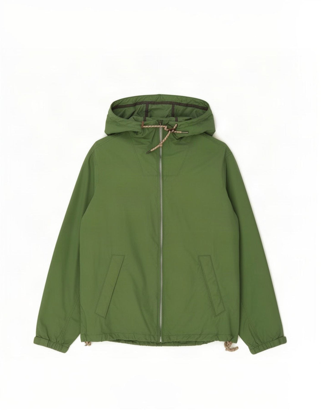 Chubasquero extragrande con capucha para mujer de Fat Face UK 46 Grande Algodón verde