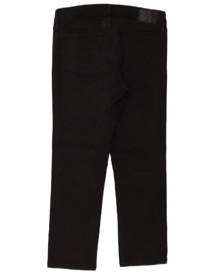 Vaqueros Levi's 712 Crop Slim para mujer W28 L25 Negro