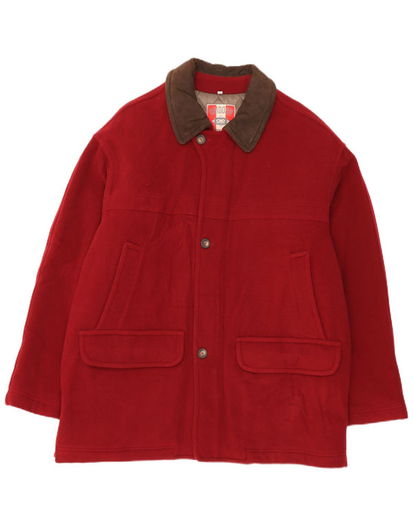Abrigo Ciao Hombre IT 54 XL Lana Roja