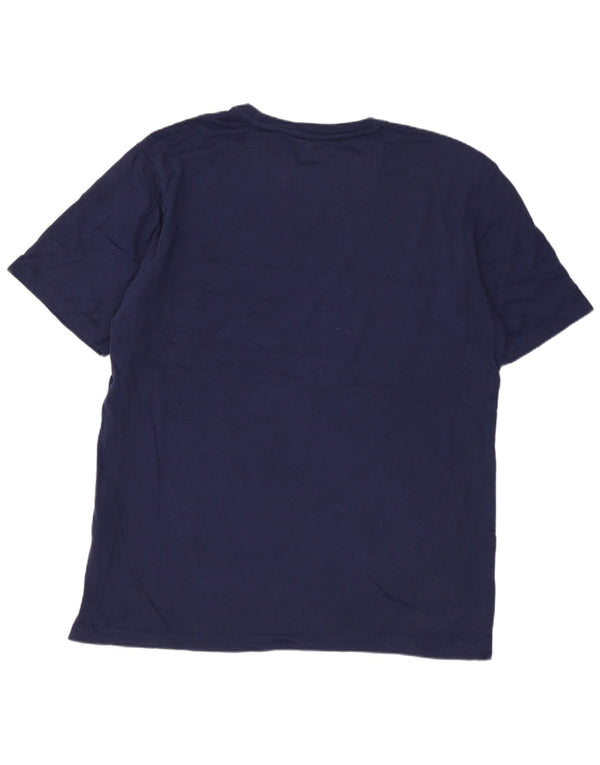 IZOD - Camiseta para hombre, talla grande, color azul marino, algodón