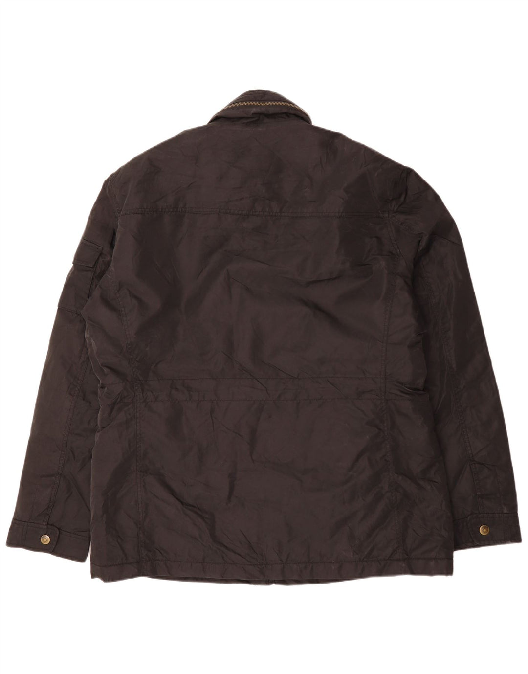 Esprit Chaqueta utilitaria con capucha para hombre UK 44 2XL Poliéster negro