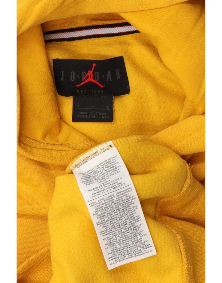 Jersey con capucha Jordan para hombre de algodón amarillo medio
