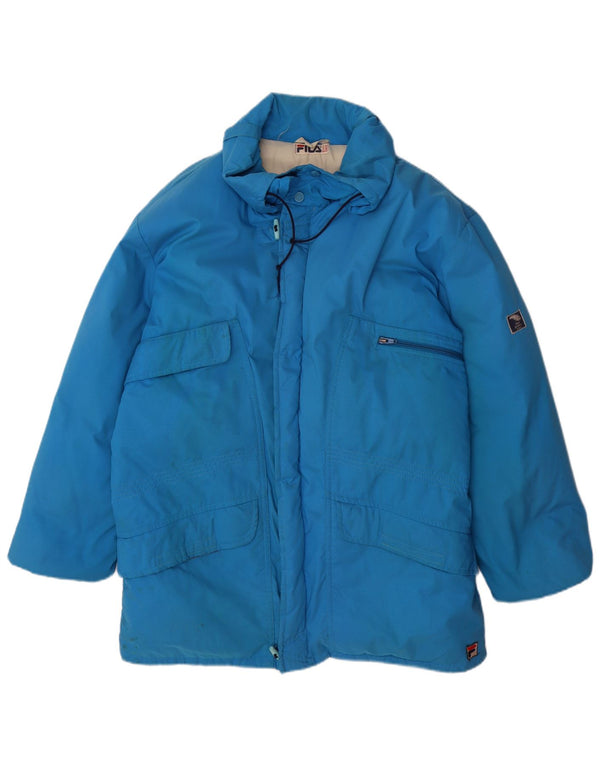 Fila - Abrigo acolchado para hombre IT 52 grande azul