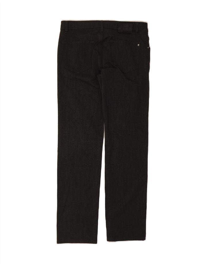PIERRE CARDIN Mens Straight Casual Trousers W36 L34 Grey Polyester Vintage Pierre Cardin and Second-Hand Pierre Cardin from Messina Hembry 