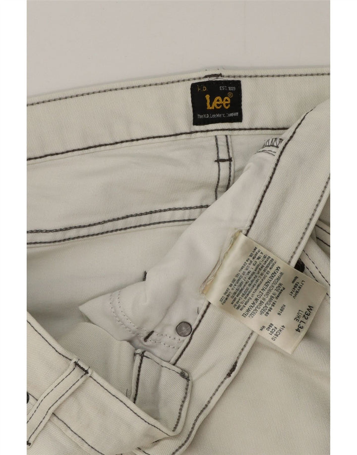 Vaqueros ajustados para hombre Lee W32 L29 Blanco
