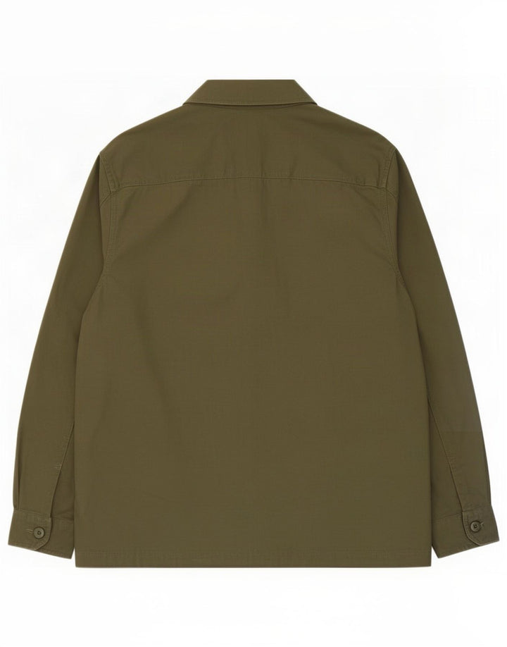 Marks & Spencer Camisa Sobrecamisa para Hombre Grande Caqui Algodón