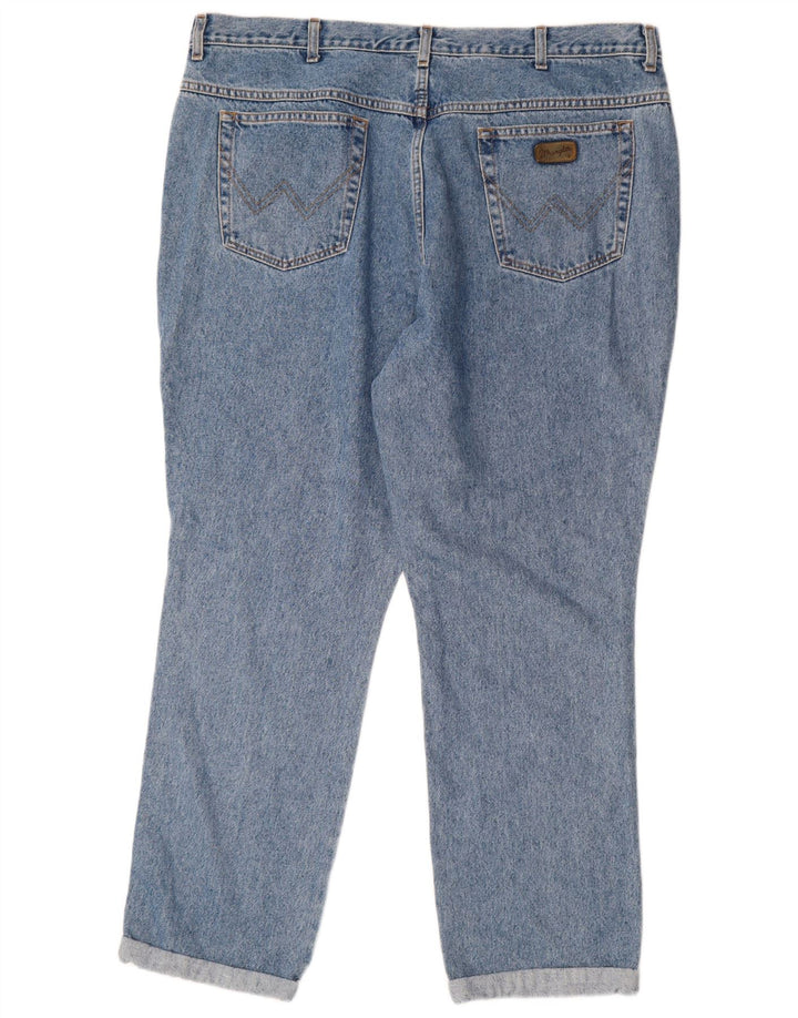Wrangler Vaqueros cónicos para hombre W40 L30 Azul