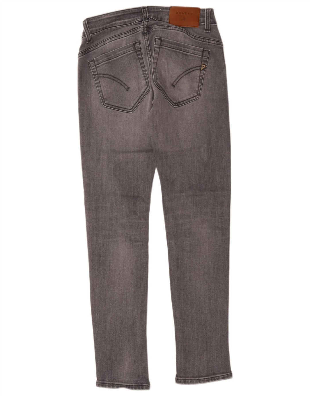 Vaqueros Slim Mujer Dondup W28 L29 Algodón Gris