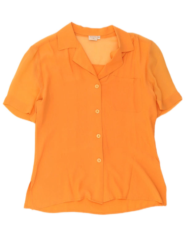 Blusa Conbipel Mujer Esisto Manga Corta IT 44 Medium Naranja
