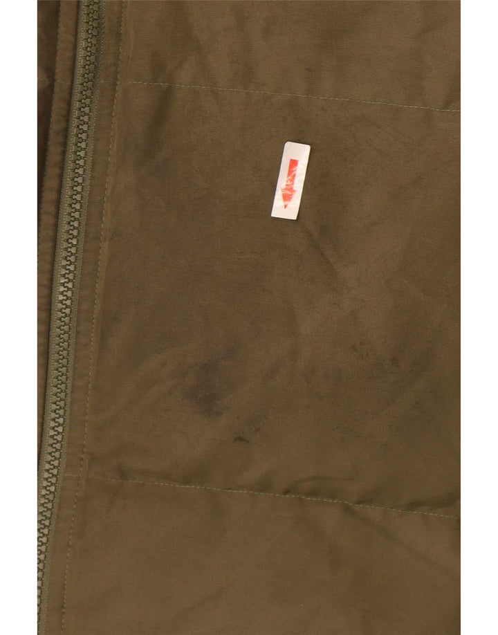 Converse Chaqueta acolchada para hombre UK 40 Grande Verde Colorblock Poliéster