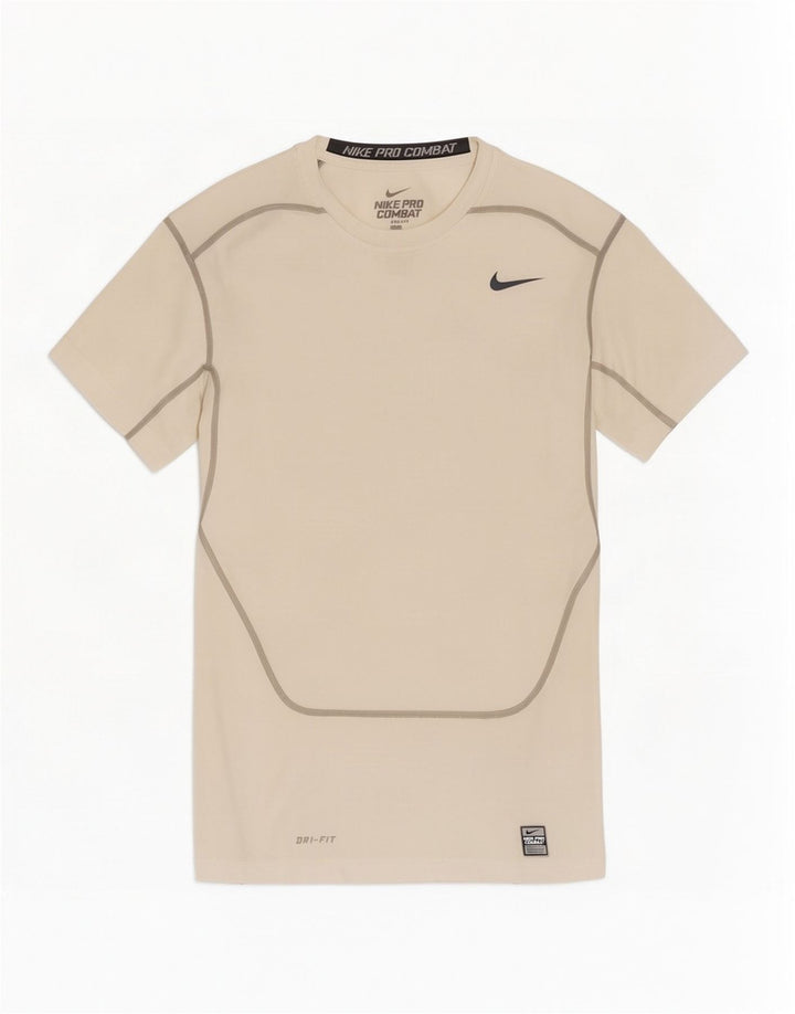 Nike - Camiseta Dri Fit para mujer, talla 40, poliéster blanco grande