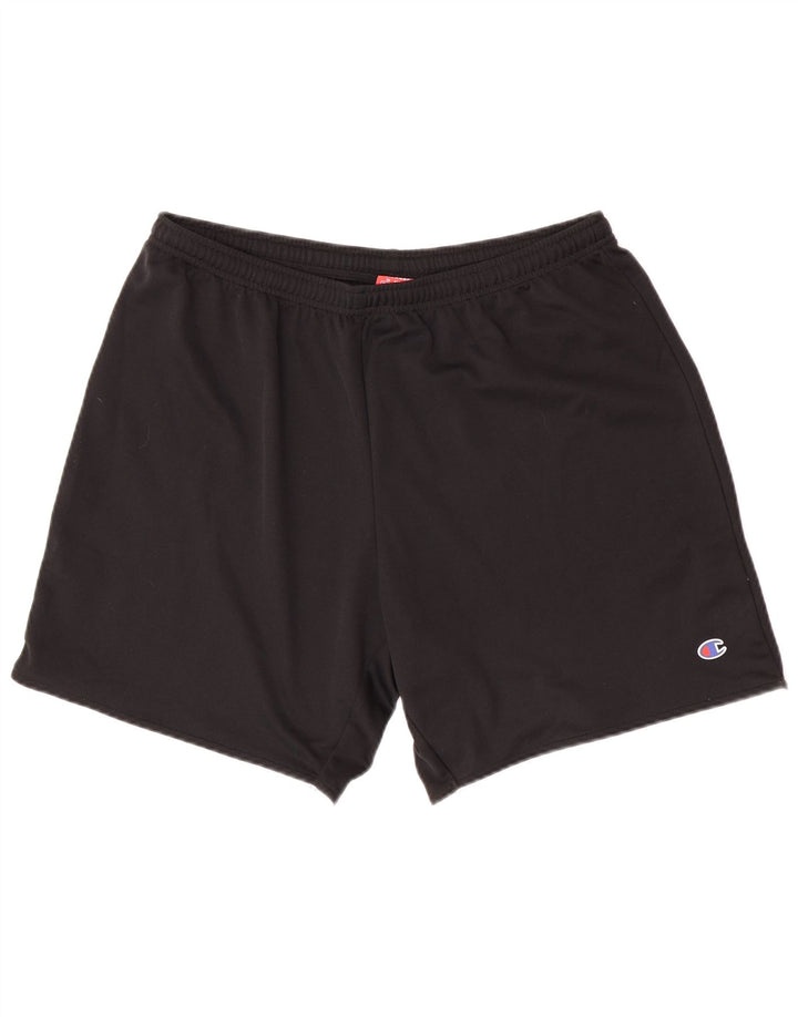 Champion Pantalones cortos deportivos para hombre XL Negro