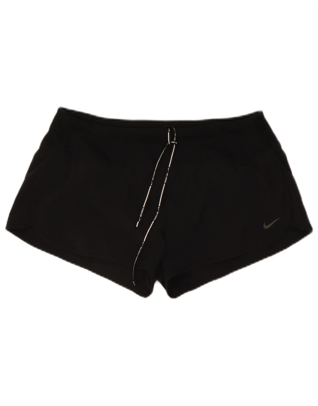 Nike - Pantalones cortos deportivos Dri Fit para mujer, talla 40, talla M, color negro