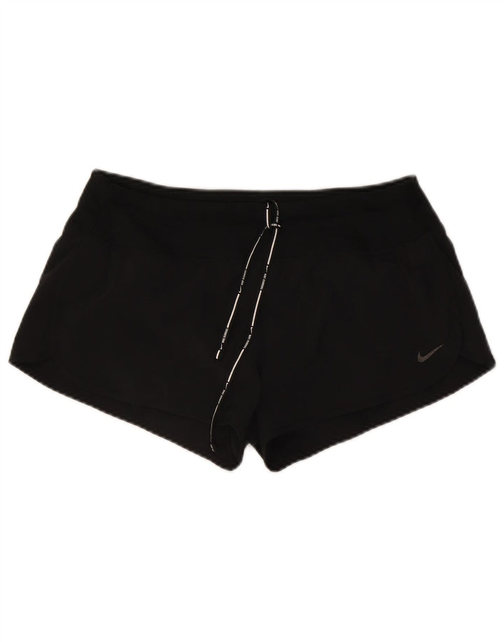Nike - Pantalones cortos deportivos Dri Fit para mujer, talla 40, talla M, color negro