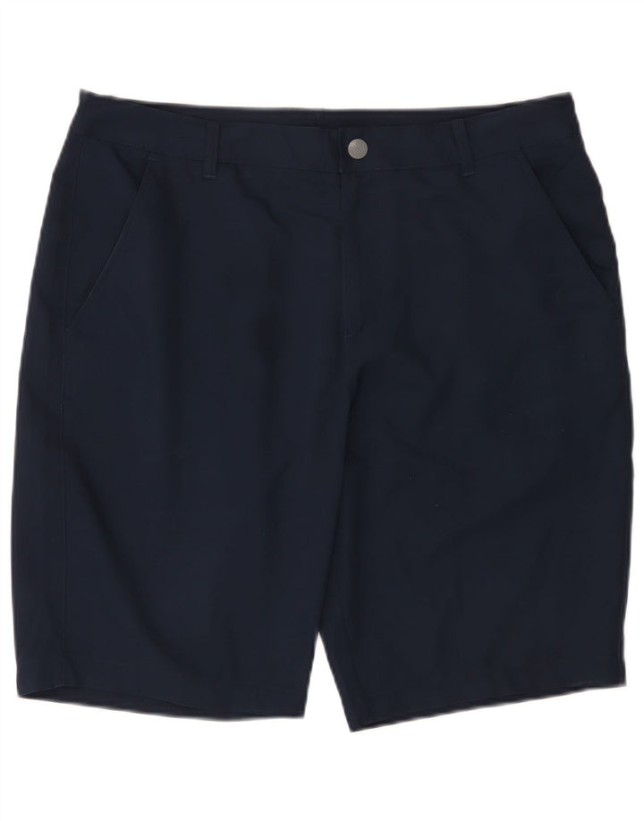 Puma Mens Chino Shorts W34 Grande Azul Marino Poliéster