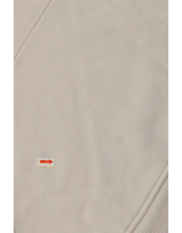 ADIDAS Hombre Sudadera Con Capucha Gráfica Jersey De Algodón Color Block Gris Medio