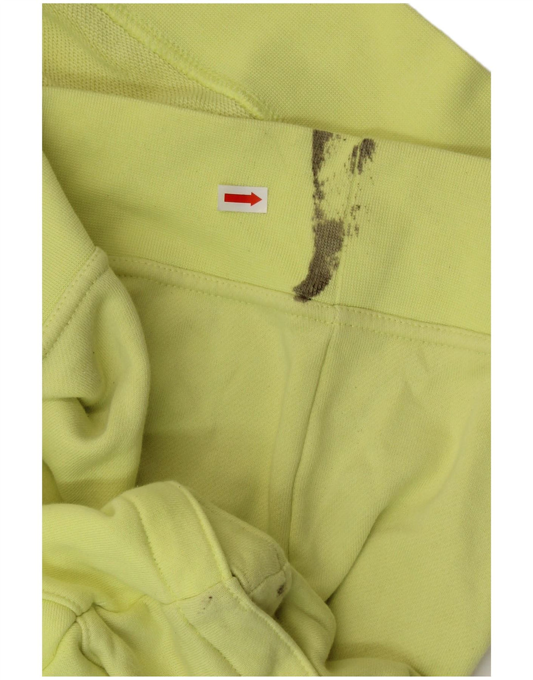 ADIDAS Jersey con capucha de manga corta extragrande para mujer UK 28/30 3XL Amarillo