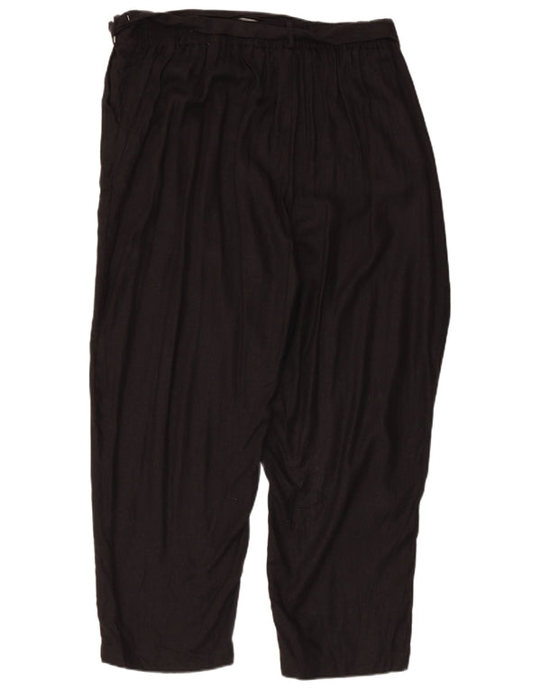 Marks & Spencer Pantalones Cortos Autograph para Mujer UK 20 2XL W40 L25 Negro