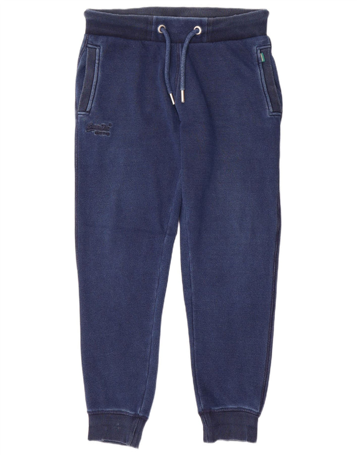 Superdry Pantalones De Chándal Para Hombre Joggers Small Azul Marino Poliéster