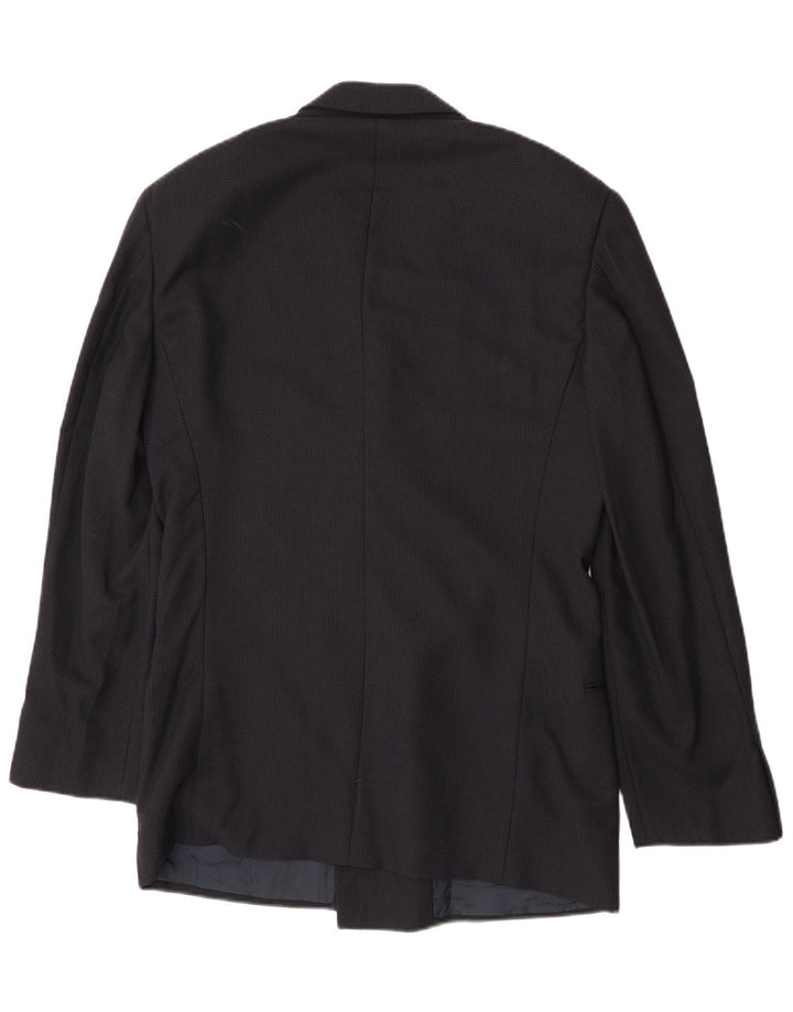 Giorgio Armani Chaqueta Blazer para Hombre IT 46 Small Azul Marino Clásico