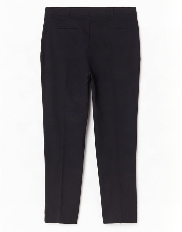 Oasis Pantalones Chinos Slim para Mujer UK 10 Small W30 L27 Algodón Negro