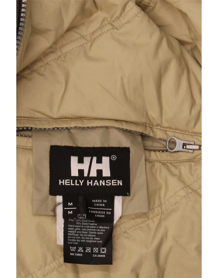 Helly Hansen Chaqueta acolchada reversible para hombre UK 38 Medium Brown Nylon