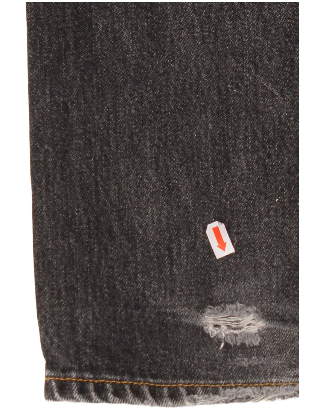 LEVI'S Jeans rectos 501 para hombre W32 L32 Algodón negro