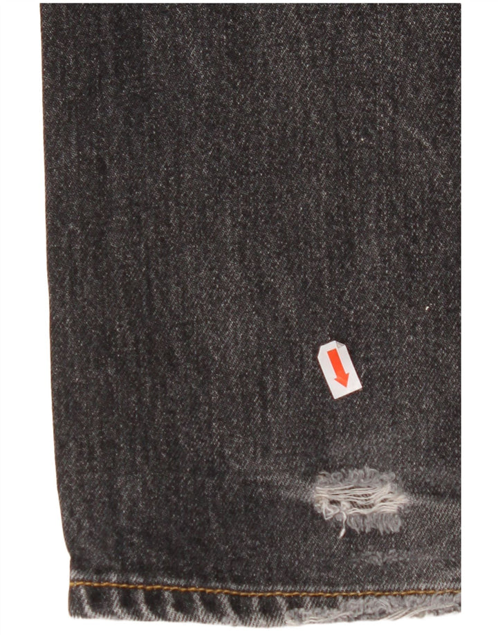 LEVI'S Jeans rectos 501 para hombre W32 L32 Algodón negro