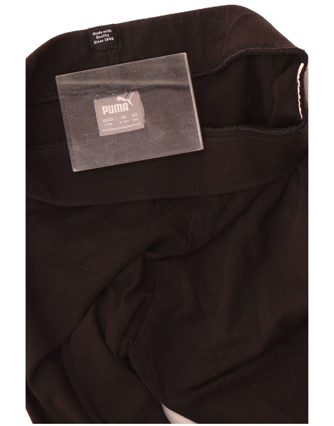Puma Leggings gráficos para niña 9-10 años negro