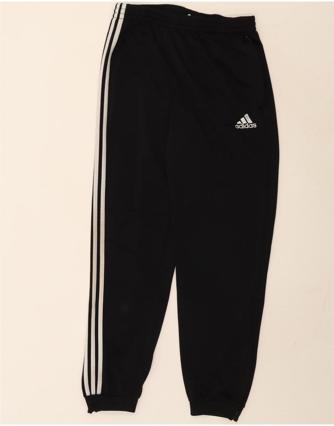 Adidas Pantalones de chándal para mujer Joggers UK 40/42 Medium Negro Poliéster