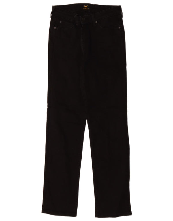 Vaqueros rectos Marion para mujer Lee W29 L28 Algodón negro