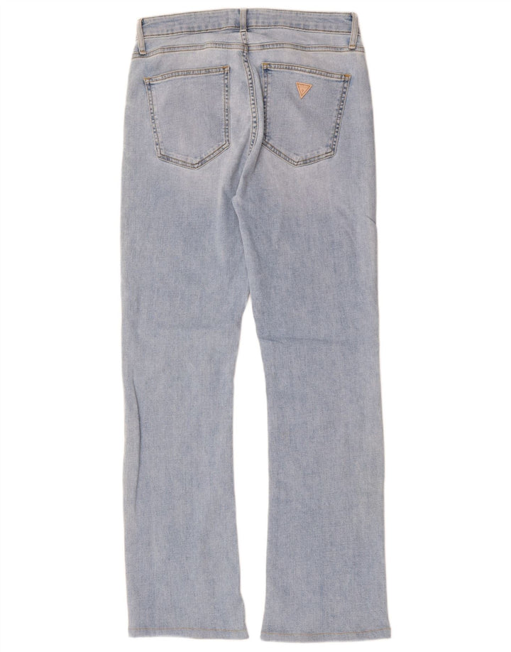 GUESS Vaqueros acampanados sexys para mujer W30 L31 Azul
