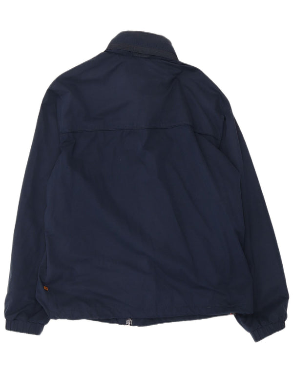 Farah Chaqueta impermeable con capucha para hombre UK 40 Large Azul marino