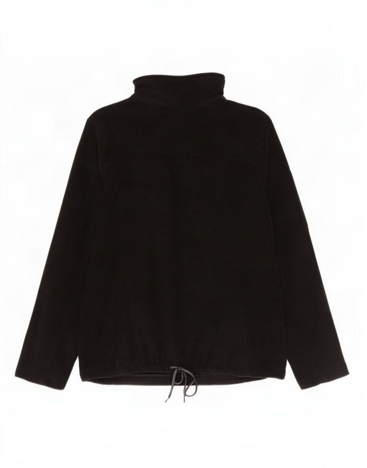 Columbia Chaqueta polar gráfica para mujer UK 44 Mediana Poliéster negro