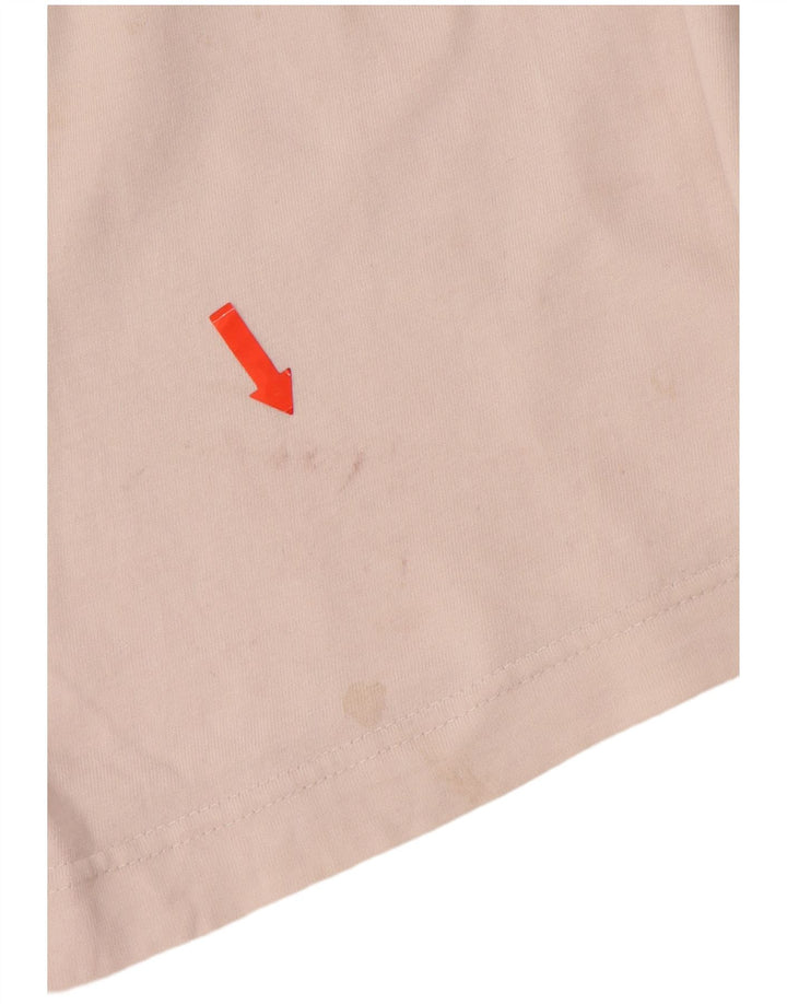 PUMA Camiseta gráfica para hombre Top XS White Colourblock