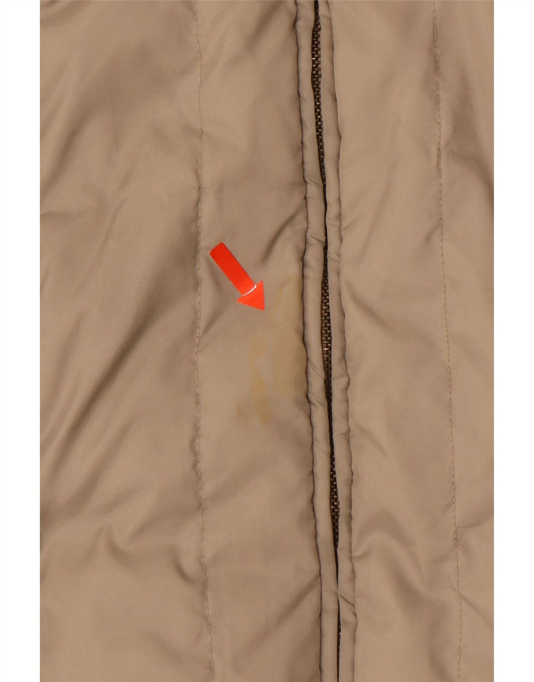 MAX & CO. Chaleco acolchado para mujer UK 10 Small Beige Nylon