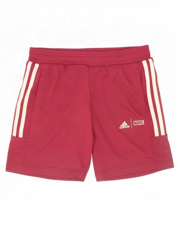 Adidas Pantalones cortos deportivos Marvel Marvel para niña 6-7 años Burdeos Poliéster