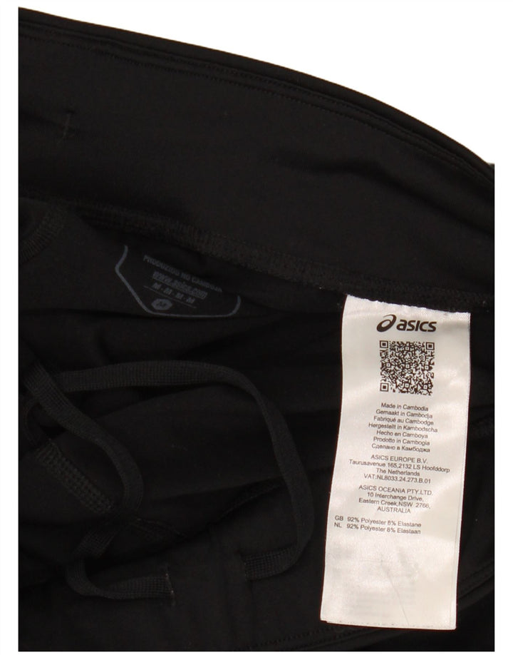 Asics Capri Leggings para mujer Reino Unido 12 Mediano Negro Poliéster