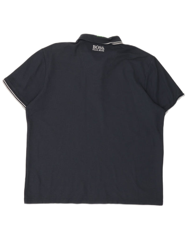 Polo HUGO BOSS para hombre 2XL Algodón azul marino