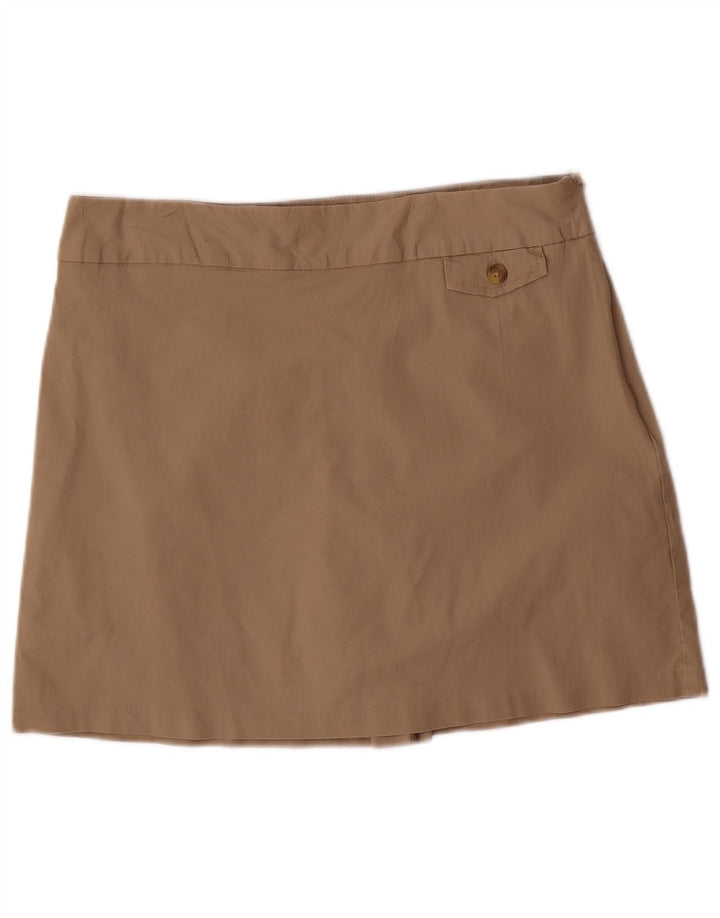 Dockers Falda pantalón para mujer US 10 grande algodón beige