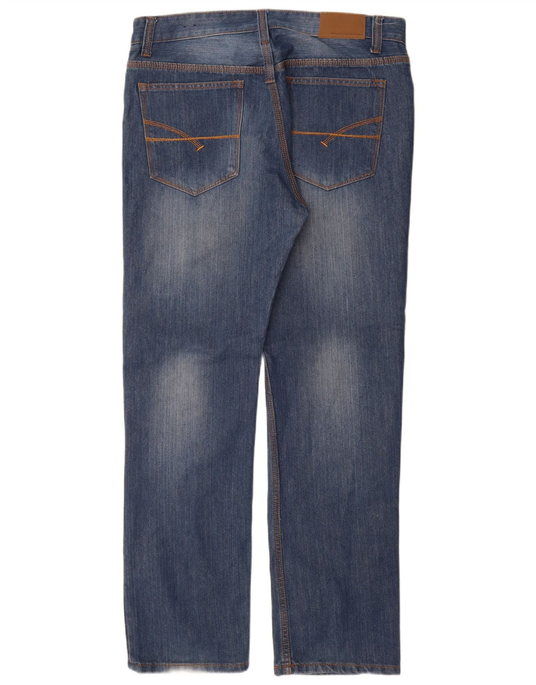 French Connection Vaqueros rectos de corte regular para hombre W34 L32 Algodón azul