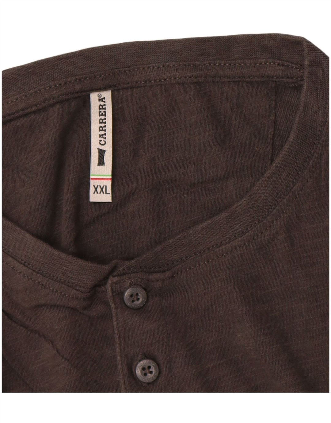 Carrera Camiseta Hombre Top 2XL Gris Algodón