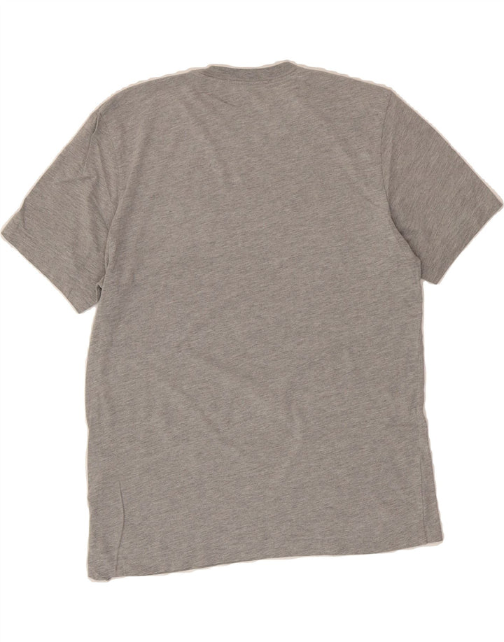 ADIDAS Mens Graphic T-Shirt Top Medium Grey Cotton Vintage Adidas and Second-Hand Adidas from Messina Hembry 