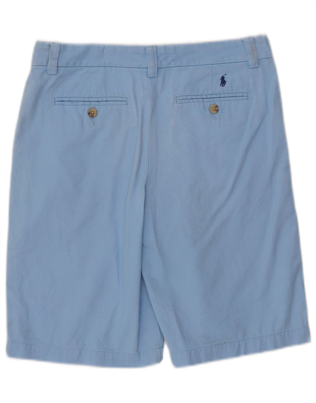 POLO RALPH LAUREN Pantalones cortos chinos para niño 15-16 años W30 Algodón azul