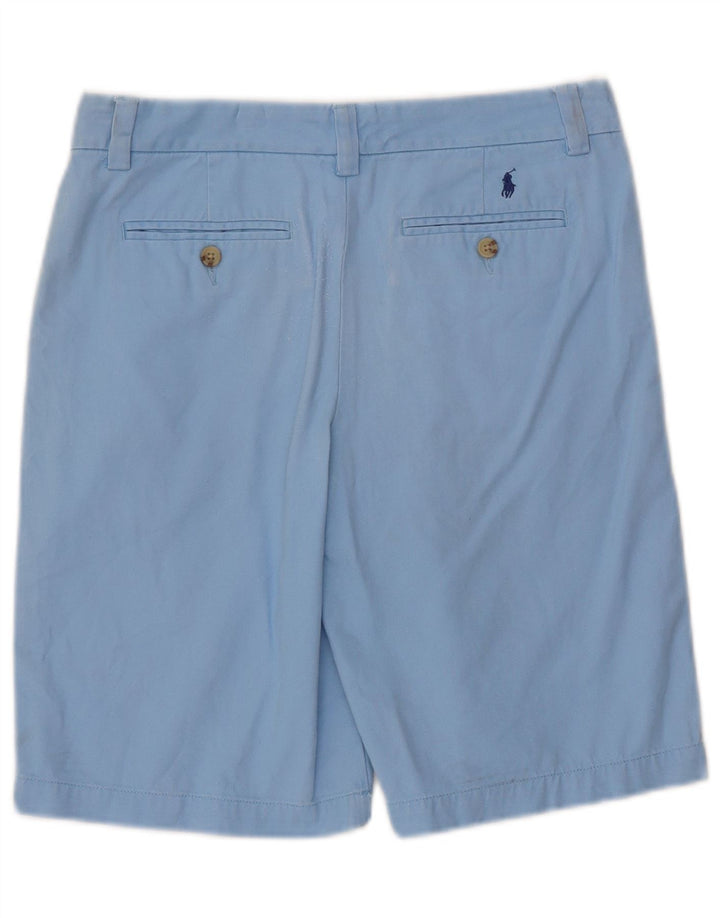 POLO RALPH LAUREN Pantalones cortos chinos para niño 15-16 años W30 Algodón azul