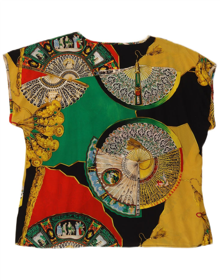 MARINA RINALDI Blusa extragrande para mujer Talla superior 23 Mediana Multicolor